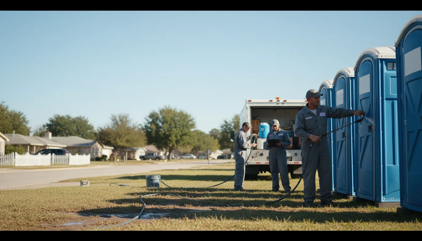 Long-Term Portable Toilet Rental in Glenwood, AR near me